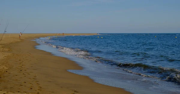 Beautiful View Beach Canela Island Ayamonte Andalusia Spain — Stock Photo, Image