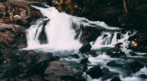 Beautiful Shot Waterfall — Fotografia de Stock