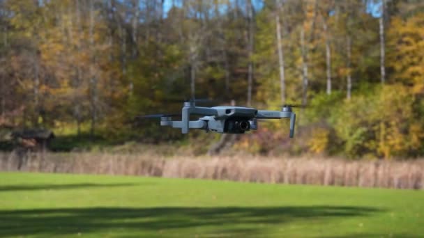 Tir Drone Sur Pelouse — Video