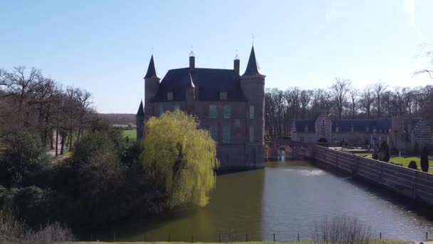 Prachtig Uitzicht Stad Van Hoofdstad Van Nederlanden — Stockvideo