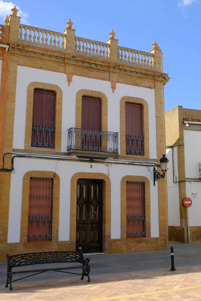 Ett Vertikalt Foto Slottet Huelva Andalusien Spanien — Stockfoto