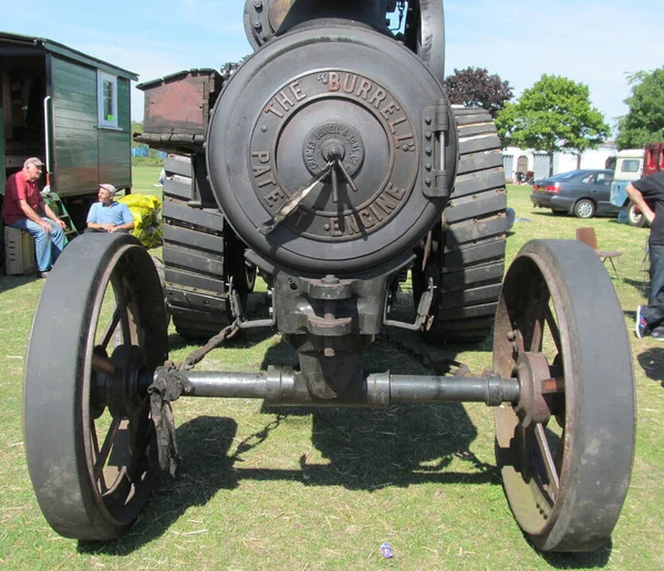 London United Kingdom Aug 2015 Closeup Shot Historic Old Steam — стокове фото