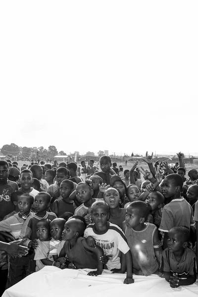 Joanesburgo África Sul Agosto 2021 Jovens Adoráveis Meninos Negros Parque — Fotografia de Stock