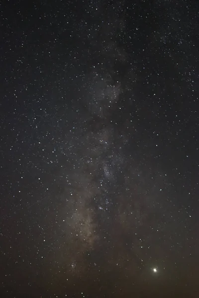 Beautiful Shot Milky Way Galaxy Starry Sky — Stockfoto