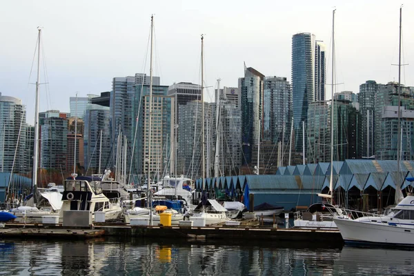 Vancouver Kanada Nov 2021 Ein Hafen Vancouver British Columbia Kanada — Stockfoto