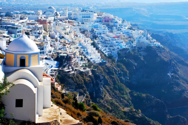 Typical Architecture Scenery Santorini Island Greece — Stockfoto