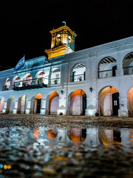 Plano Vertical Del Museo Historia Del Norte Cabildo Histórico Salta —  Fotos de Stock