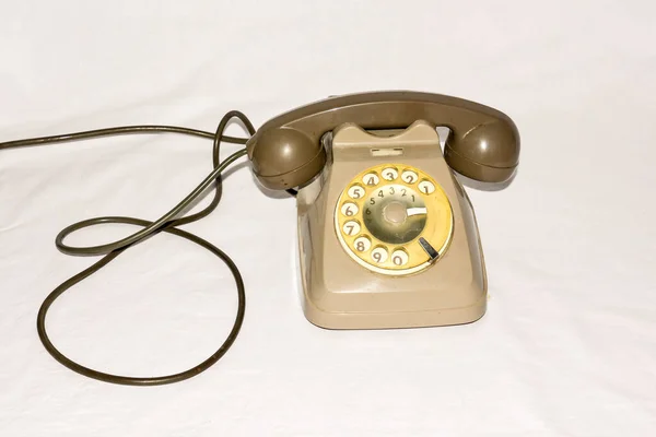 Photo Picture Classic Vintage Old Wheel Telephone — Stock Photo, Image