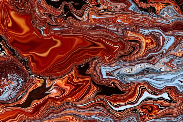 Abstract Colorful Fluid Art Pattern Background — Zdjęcie stockowe