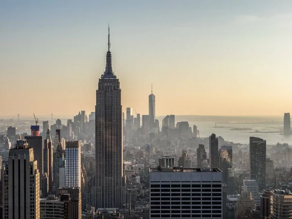 Een Prachtig Shot Van Stad Landschap Van New York — Stockfoto