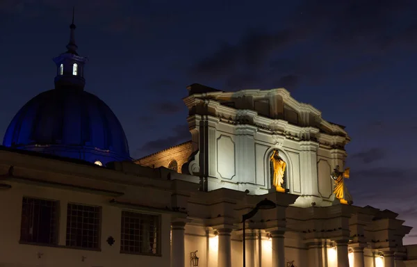 Una Hermosa Toma Catedral Popayán Colombia —  Fotos de Stock