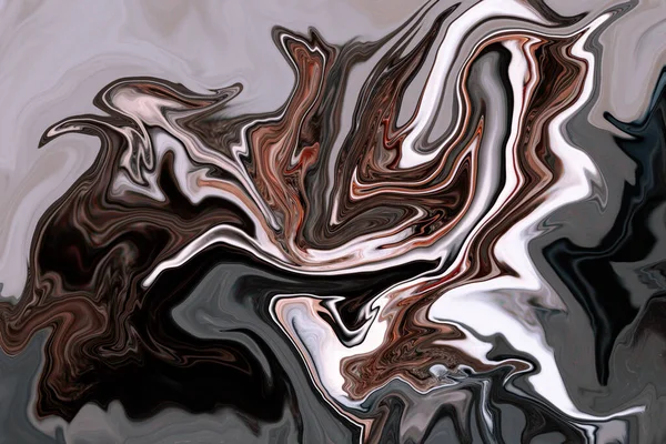 Ein Abstraktes Muster Fließender Kunst Als Hintergrund — Stockfoto