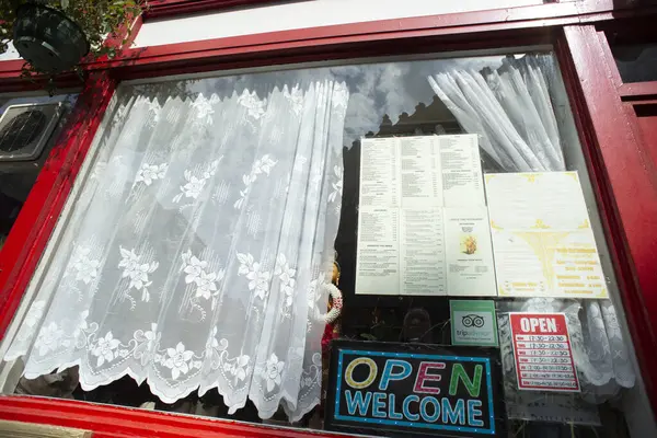 Shrewsbury United Kingdom Jul 2014 Low Angle Shot Thai Restaurant — 스톡 사진