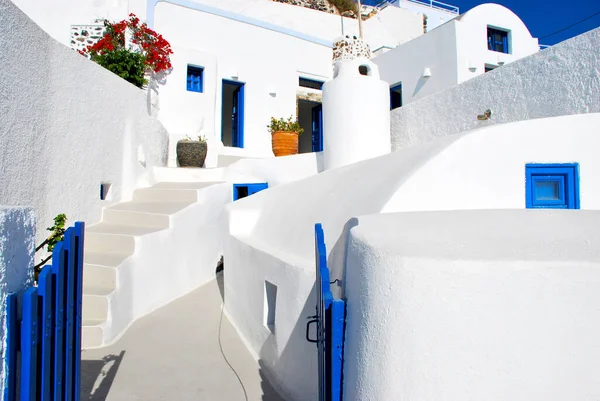Typical Architecture Scenery Santorini Island Greece — 图库照片