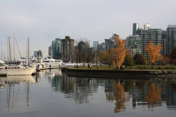 Vancouver Kanada Listopadu 2021 Lodní Přístav Vancouveru Britská Kolumbie Kanada — Stock fotografie