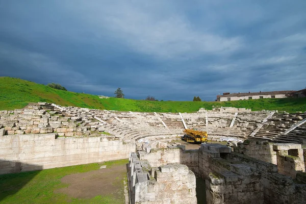 First Ancient Theater Larissa Built First Half 3Rd Years King — Stock Photo, Image