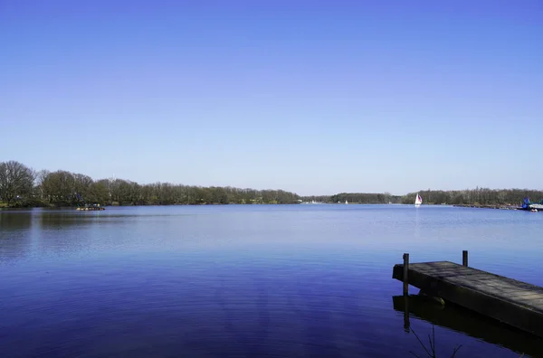 Een Prachtig Landschap Van Haltern Reservoir — Stockfoto