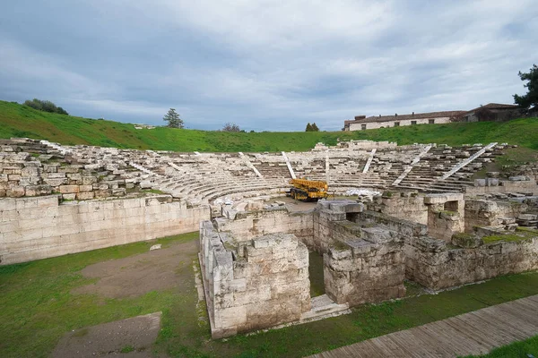 First Ancient Theater Larissa Built First Half 3Rd Years King — Fotografia de Stock