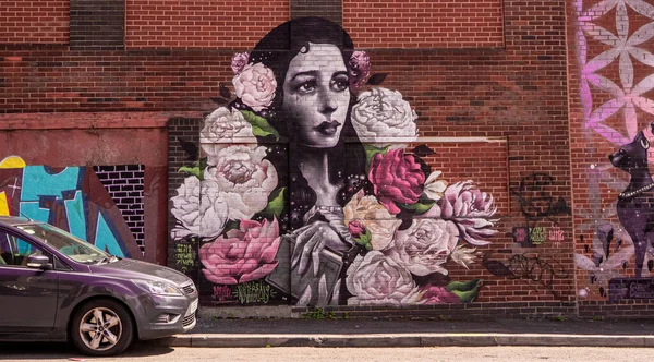 Birmingham Ηνωμενο Βασιλειο Ιουν 2019 Graffiti Street Photography Στο Μπέρμιγχαμ — Φωτογραφία Αρχείου