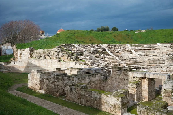 First Ancient Theater Larissa Built First Half 3Rd Years King — Fotografia de Stock