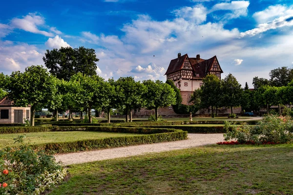 Castillo Neunhof Antigua Mansión Cerca Nuremberg —  Fotos de Stock