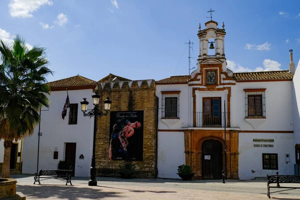 Egy Felvétel Gyönyörű House Culture Huelva Andalúzia Spanyolország — Stock Fotó