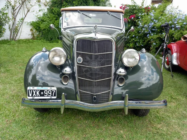 Lomas Zamora Buenos Aires Argentina Prosinec 2021 Vintage Green Ford — Stock fotografie