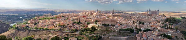 Vista Tarde Del Casco Antiguo Toledo España —  Fotos de Stock