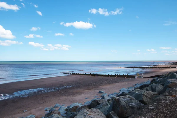 Mesmerizing Shot Withernsea Sunny Calm Day — Stock Photo, Image