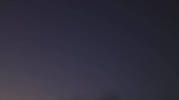 Abstrakter Hintergrund Mit Stadtbild Bei Nacht — Stockvideo