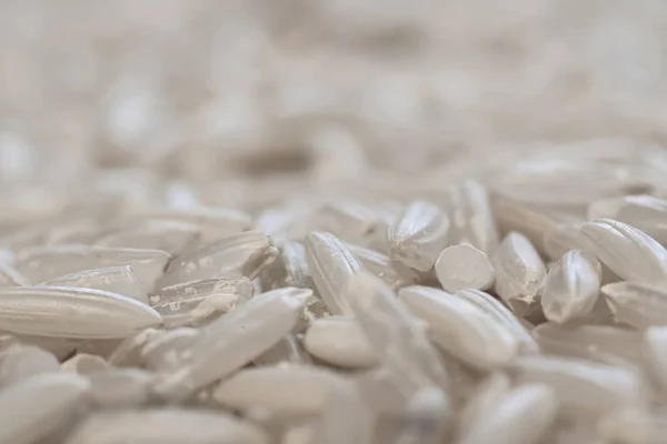 Macro Shot Rice Grains Blurred Background — Stock Photo, Image