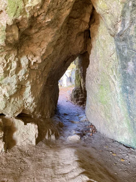 Beautiful Shot Selim Cave Small Path Hungary — Stock Photo, Image