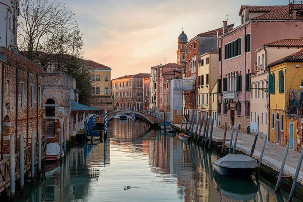 Venezia Itália Outubro 2021 Bela Vista Dos Canais Veneza Itália — Fotografia de Stock