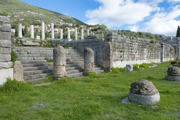 Antik Yunan Messina Boyut Olarak Önemli Olanıdır Sadece Kutsal Kamu — Stok fotoğraf