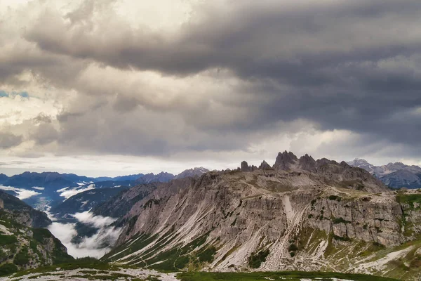 Mountain Chain Dolomites Italy — стоковое фото