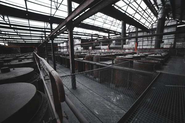 Old Abandoned Factory Odda Norway — Stockfoto