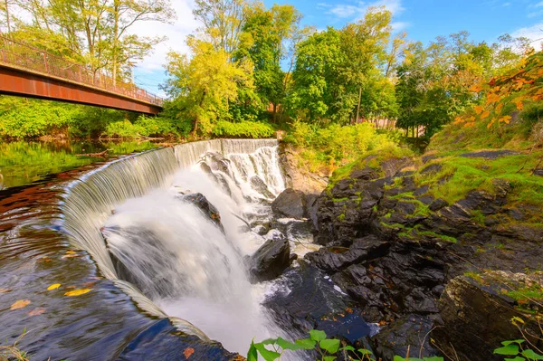 View Uncas Leap Yantic Falls Norwich Connecticut —  Fotos de Stock