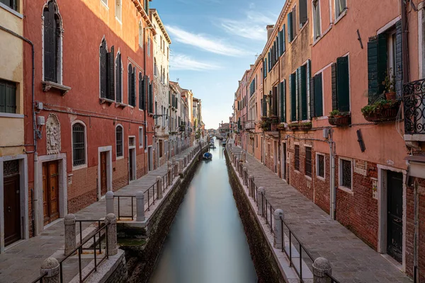 Venezia Itália Outubro 2021 Bela Vista Dos Canais Veneza Itália — Fotografia de Stock