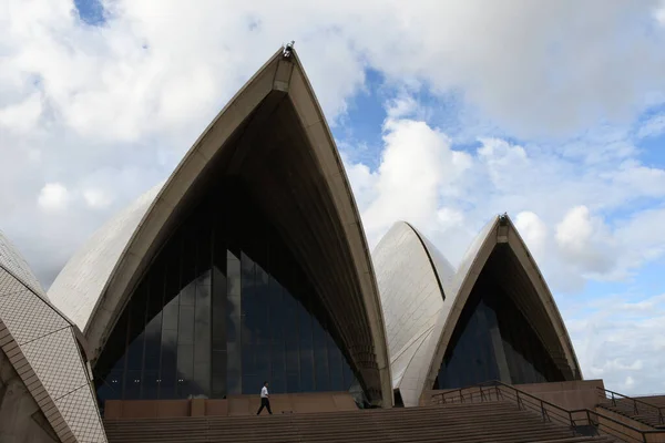 Sydney Australia Lutego 2021 Urzekający Widok Słynną Operę Sydney Australii — Zdjęcie stockowe