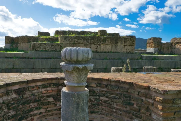 Starożytna Grecja Messina Jest Jednym Najważniejszych Rozmiarów Posiada Nie Tylko — Zdjęcie stockowe