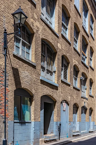 Vertical Shot Old Building Downtown Montreal Canada — Foto Stock