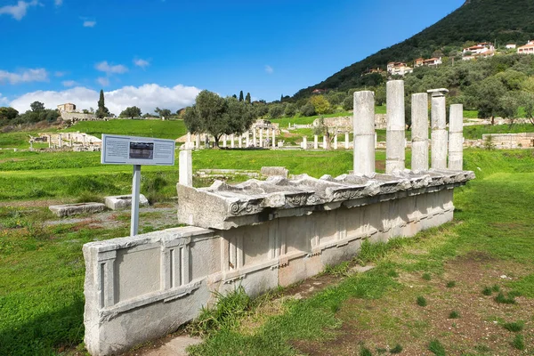 Ancient Messina Extremely Well Preserved Archeological Site Which Perfectly Combines — Foto Stock