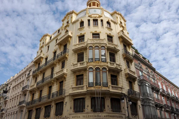 Valencia Espanha Outubro 2009 Bela Casa Histórica Cidade Velha Valência — Fotografia de Stock