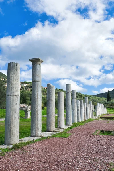 Grécia Antiga Messina Dos Mais Importantes Tamanho Tem Não Edifícios — Fotografia de Stock