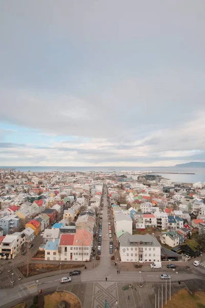 雷克雅未克冰岛的全景 — 图库照片