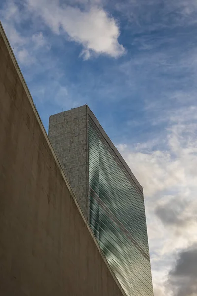 New York City United States Dec 2021 United Nations Headquarters — стокове фото
