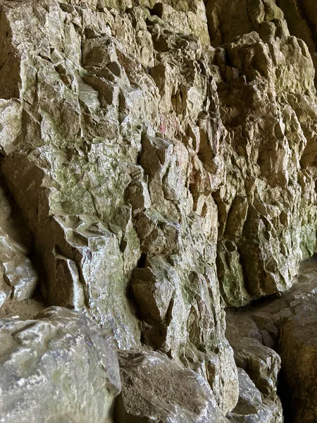 Hermoso Plano Una Roca Rupestre Texturizada —  Fotos de Stock