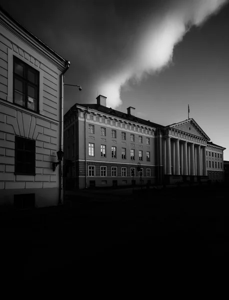 Tartu Estonia May 2015 Main Building Tartu University Oldtown Tartu — Stock Photo, Image