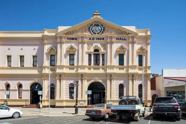 Kalgoorlie Australia 2020 Ayuntamiento Kalgoorlie Australia Occidental Pintado Rosa — Foto de Stock