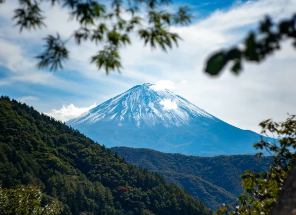 Een Opname Van Mount Fuji Het Culturele Icoon Van Japan — Stockfoto
